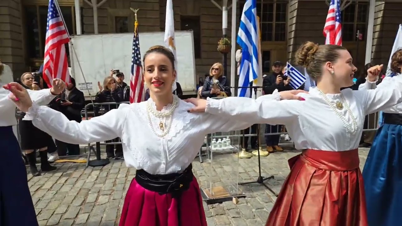 Greek Flag Raising Ceremony in New York 🇬🇷 Τελετή έπαρσης της Ελληνικής Σημαίας στη Νέα Υόρκη