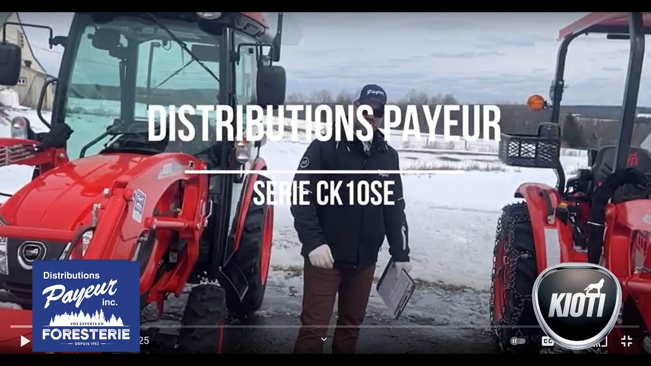 DISTRIBUTIONS PAYEUR SERIE CK10SE KIOTI