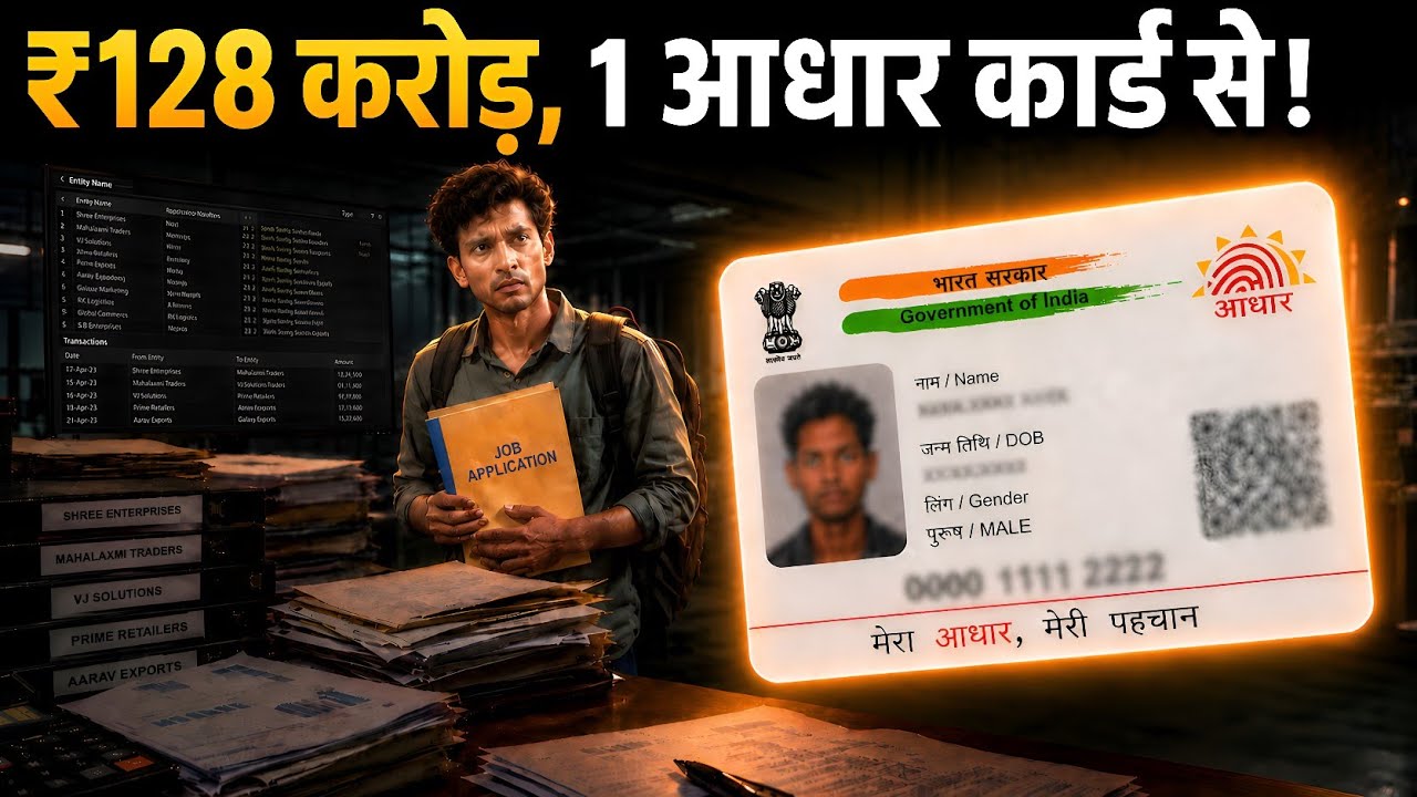 How One Aadhaar Card Built a ₹128 Crore Fake Empire