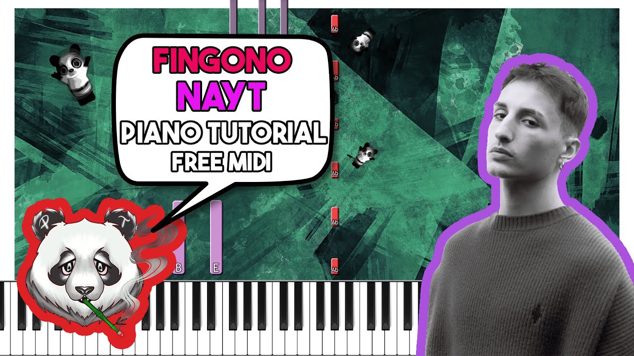 NAYT - FINGONO (Acoustic Version) - Piano ACCOMPANIMENT Tutorial