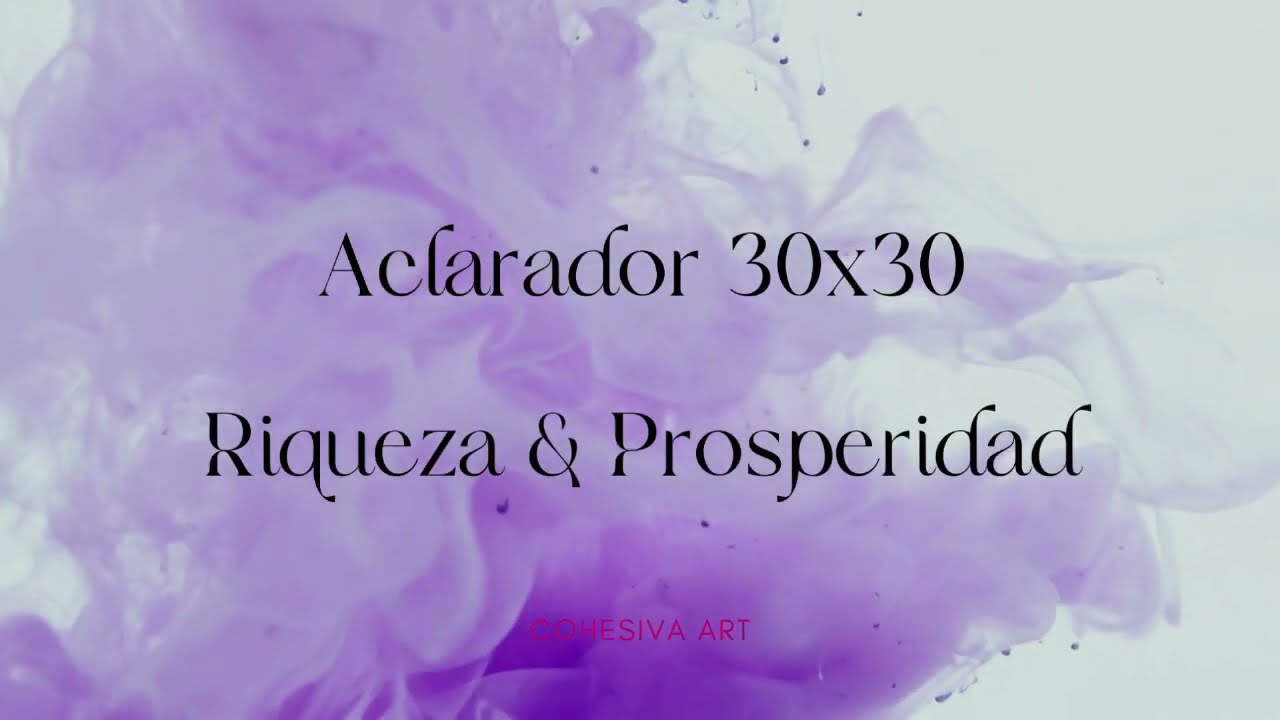 ❣ RIQUEZA & PROSPERIDAD - ACLARADOR 30X30 ❣ #accessconsciousness #binaurales