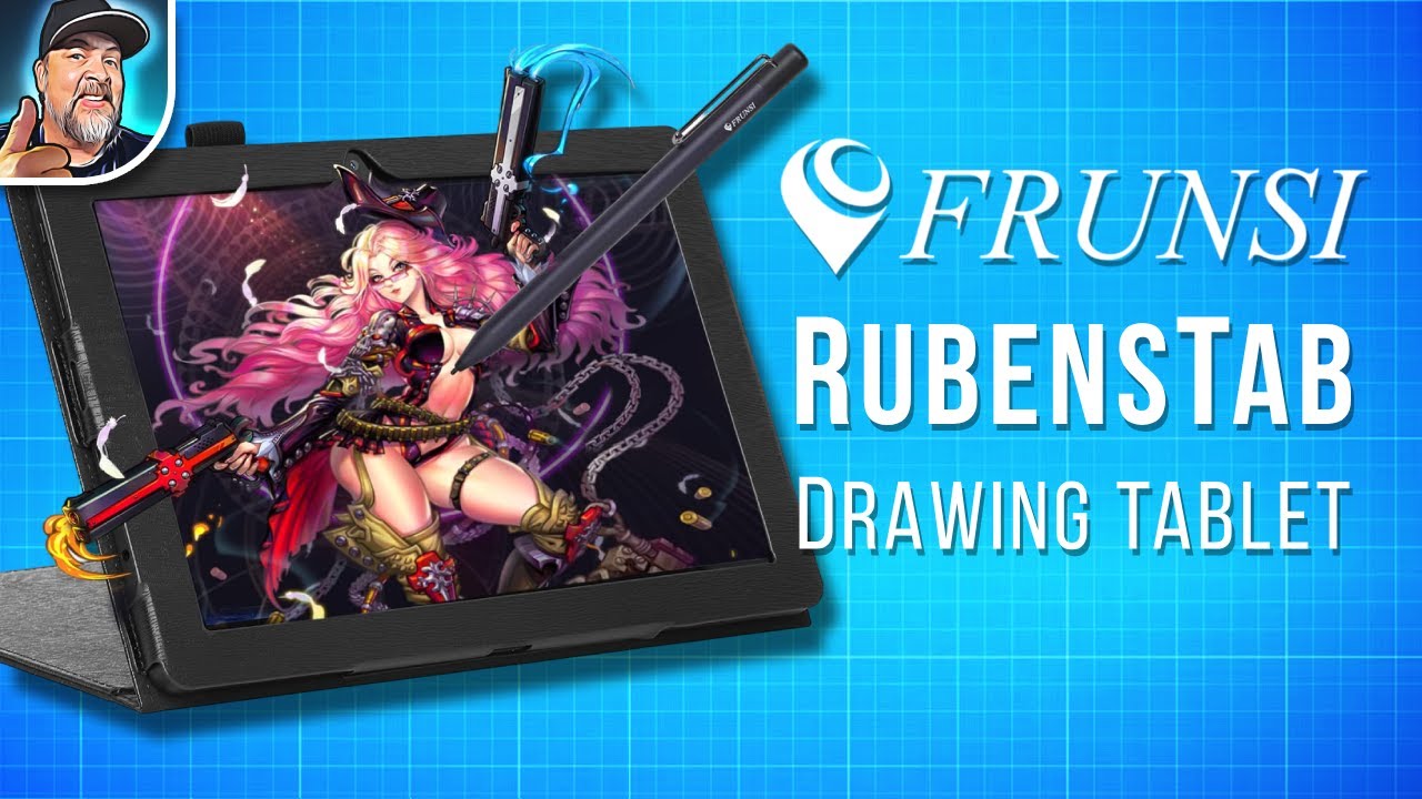 Frunsi RubensTab Standalone Drawing Tablet Review and Unboxing