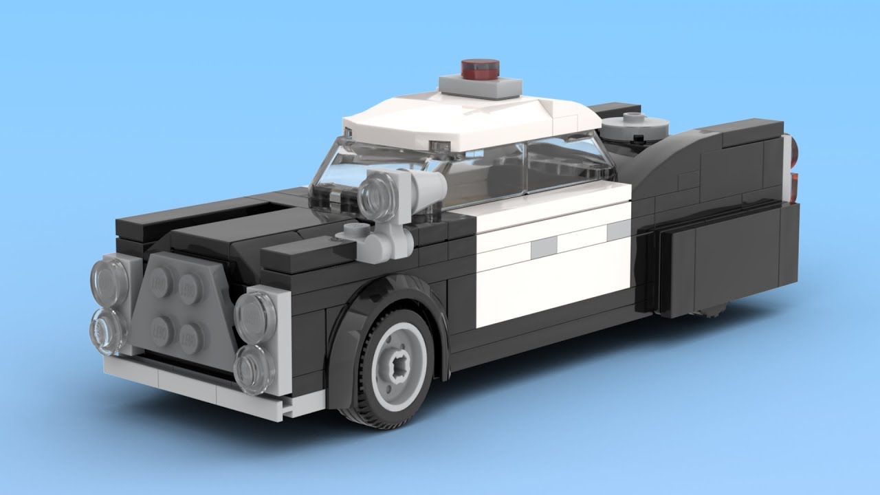 LEGO Fallout Corvega Police Cruiser 🚓☢️ Law & Order, Apocalypse Edition #lego #legoshorts #legomoc