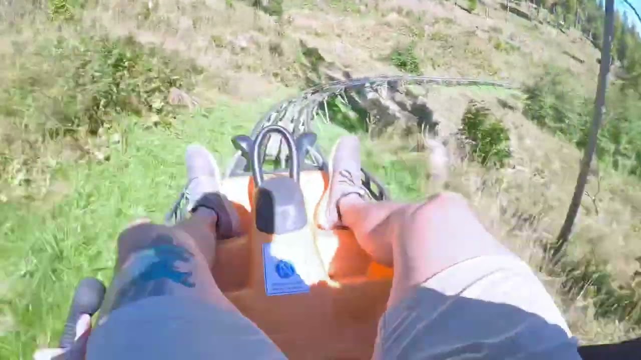 Alpine Coaster in Oberammergau Germany
