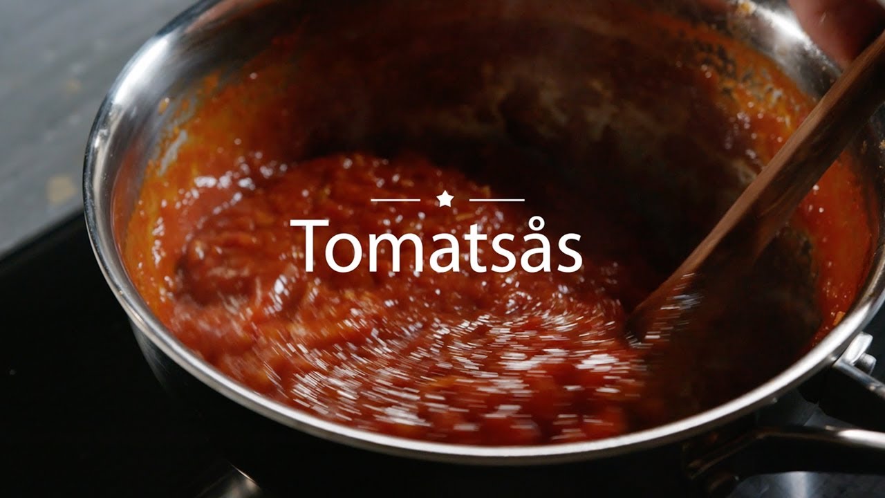 Tomatsås - Recept & Ingredienser nedan 👇🏻