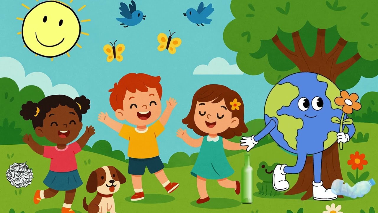 Hopa hop, facem lumea top 🌍🎶 - Ivas Education - Cantece educative pentru copii in romana