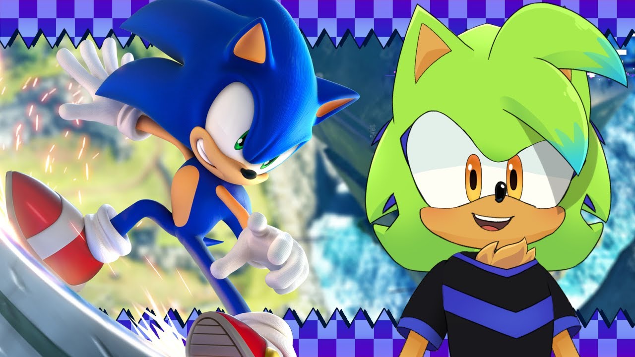 I'M HERE - SONIC FRONTIERS (100% / PS5) - Part 1 - 💙 - Sonic OC VTuber