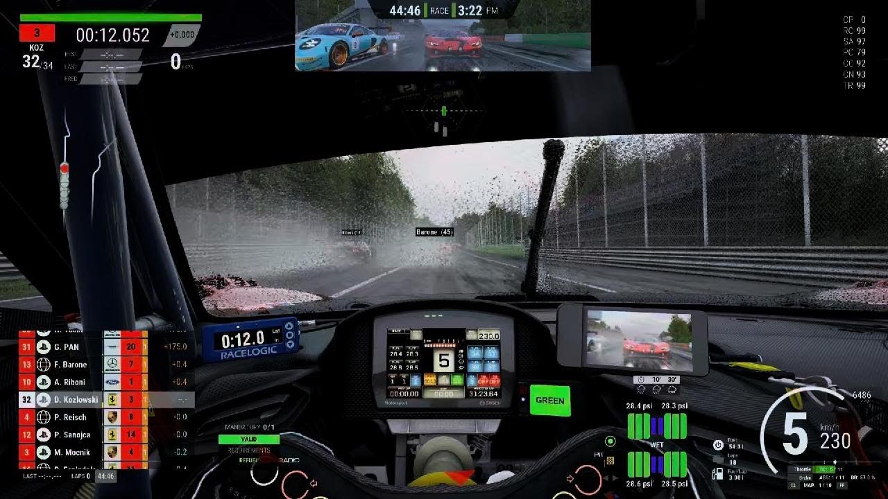 Monza simgrid seasons mini-enduro ACC