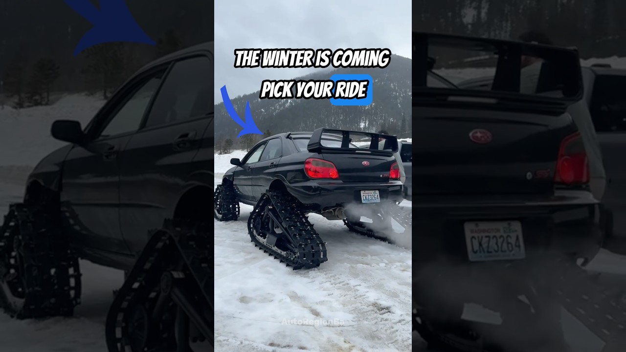 Зима близко! Выбирайте свою тачку ❄️🚙 #шорты #автомобиль #машина #снег