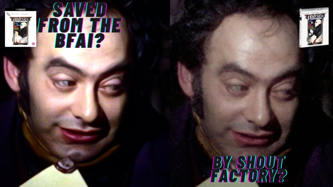 Nosferatu The Vampyre (1979) 4k Comparison | BFI VS Shout Factory 4k