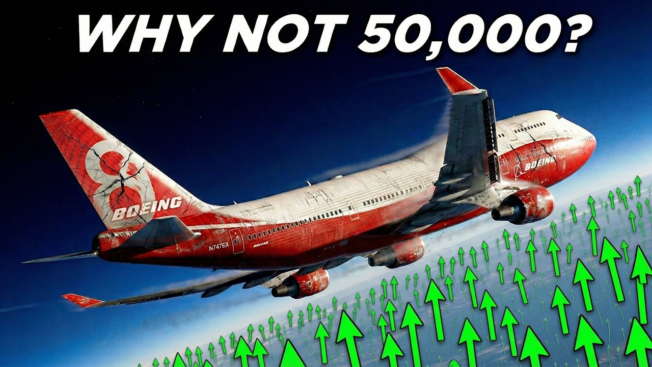 Why Airliners Don’t Fly Higher Than 40,000 Feet