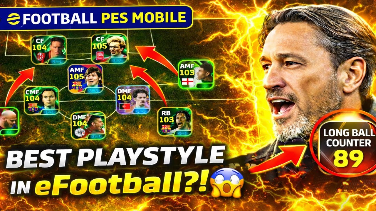 I Tried Long Ball Counter For 10 Matches… The Results Were CRAZY 😱 #efootball 