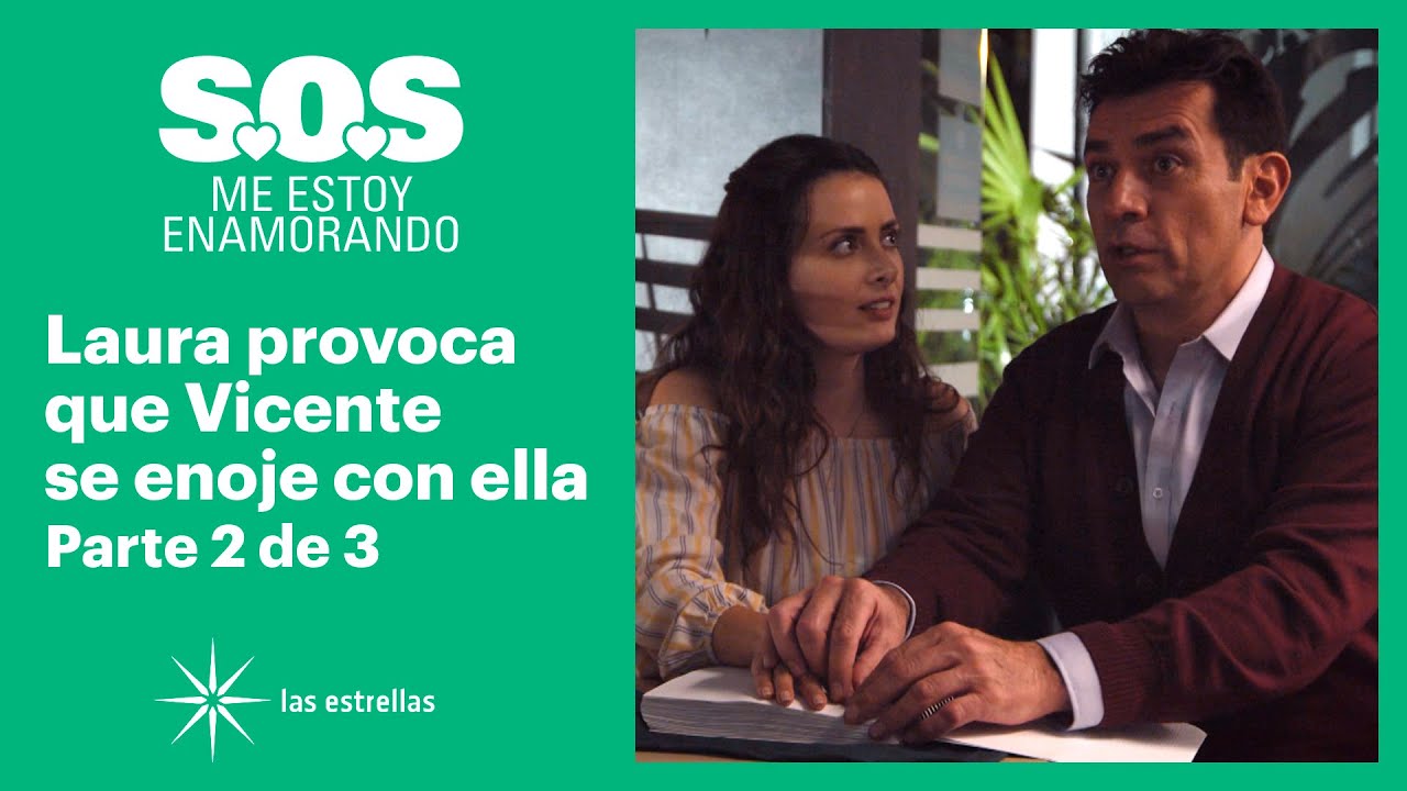 S.O.S Me estoy enamorando 2/3: ¡Vicente le enseña leer braille a Laura! | C-12