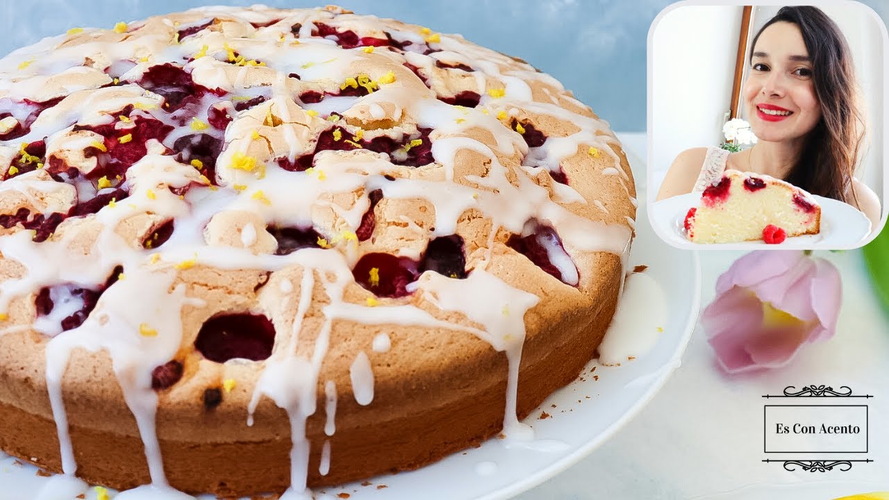 Pastel EN LICUADORA 🍓  Lo preparas en MINUTOS con cualquier fruta 🍒 Esponjoso, fácil y delicioso!!!!