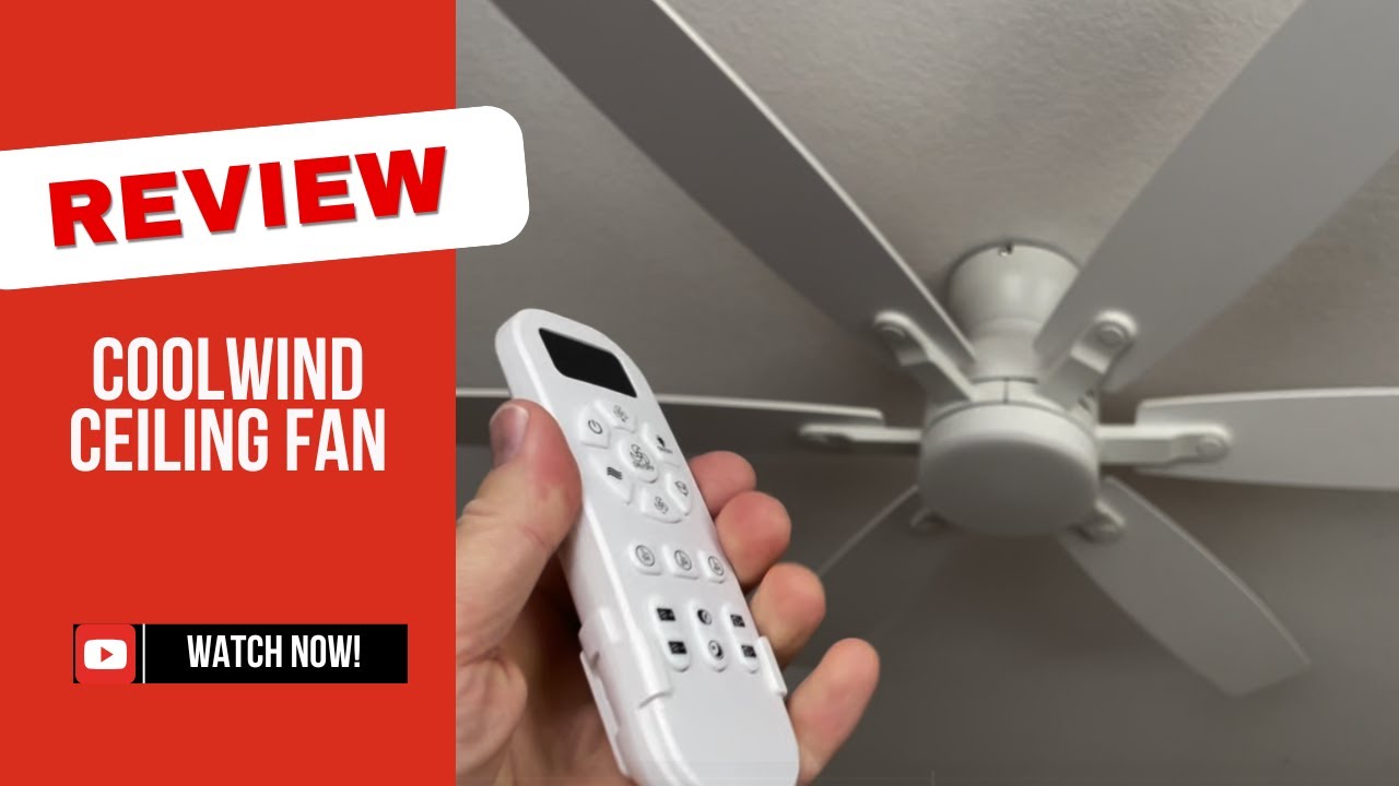 Should You Buy A Ceiling Fan from Amazon? Coolwind Ceiling Fan Review