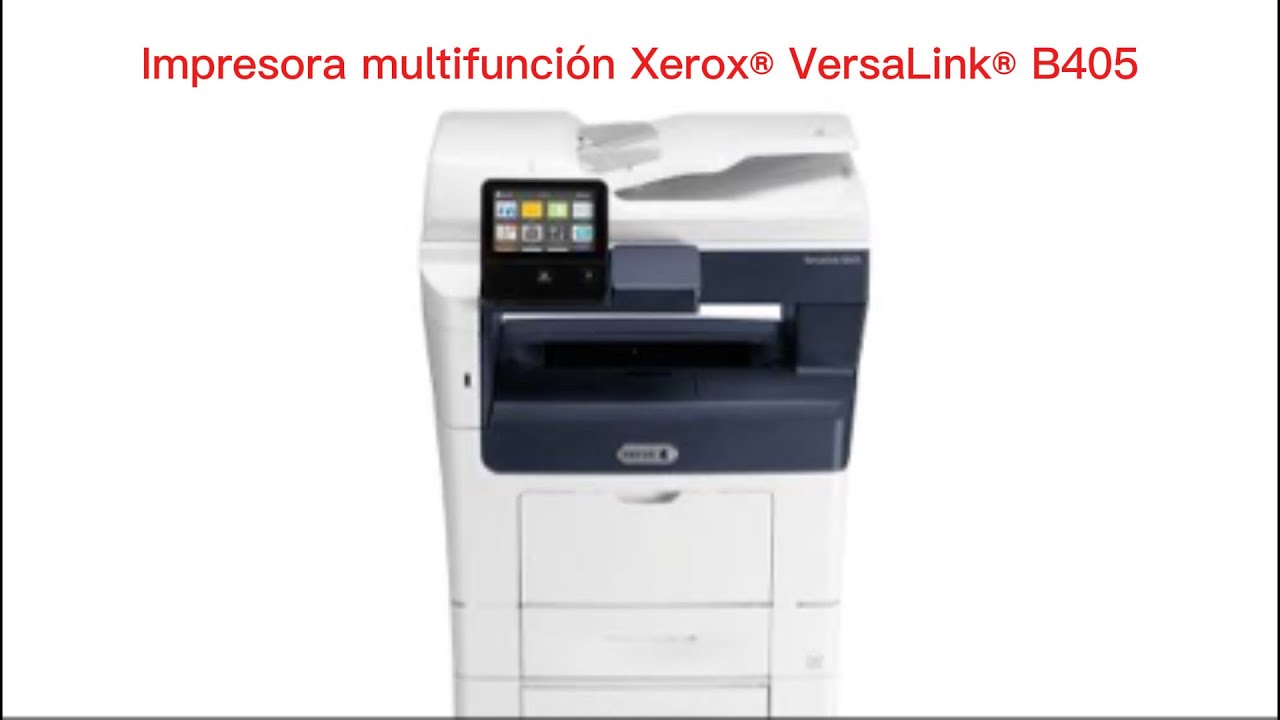 Error 116-324 en impresoras Xerox - Impresora multifunción Xerox®️ VersaLink®️ B405