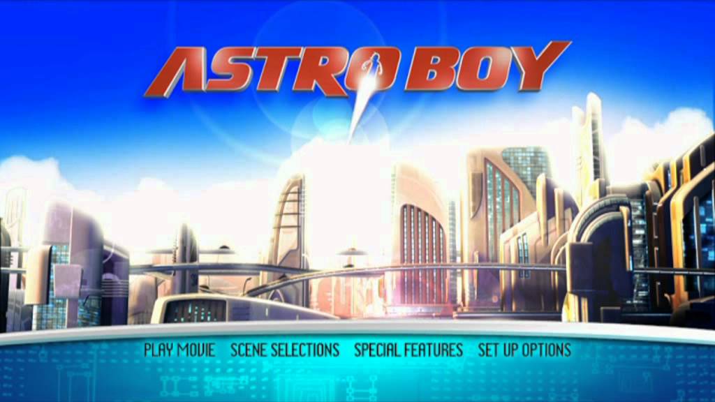 Astro Boy [UK DVD Menu]