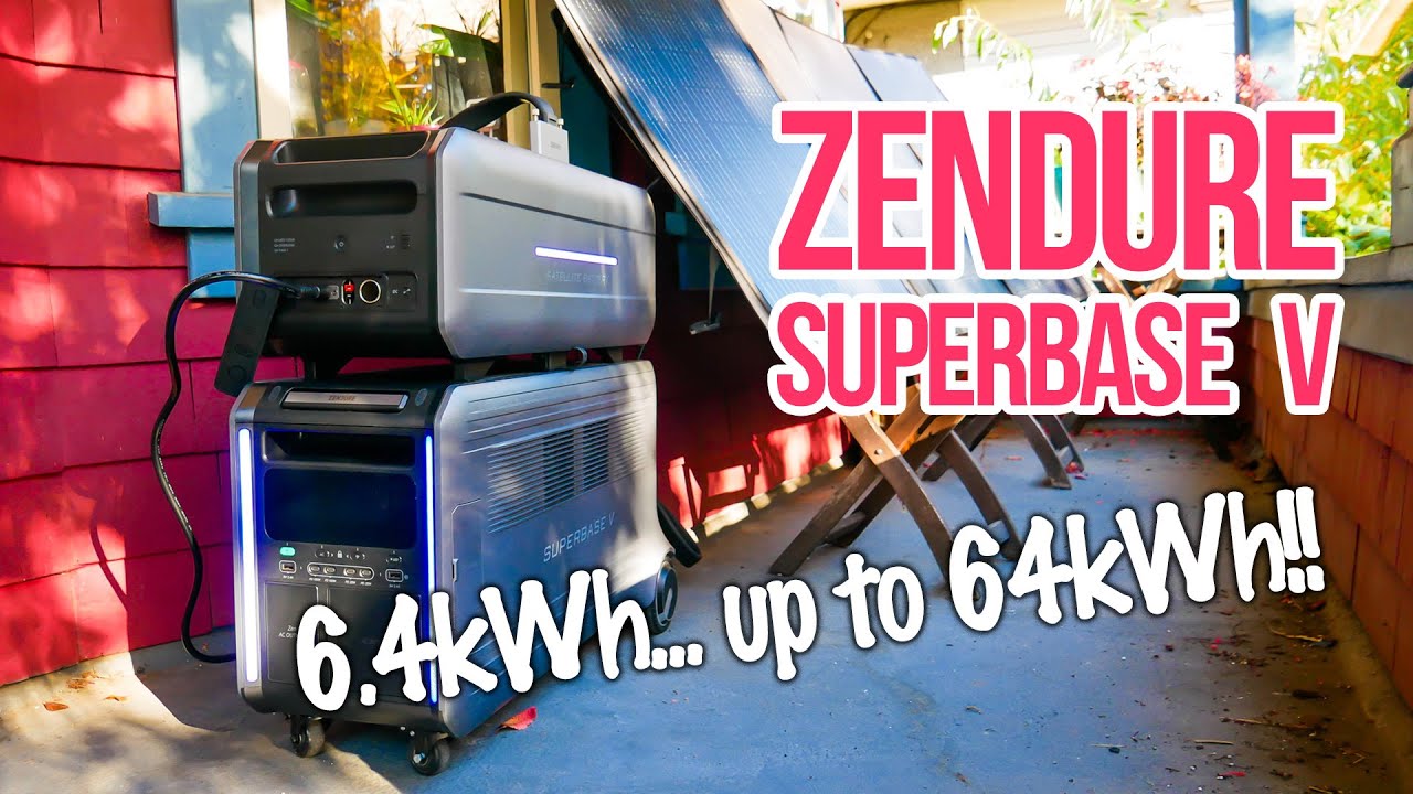 Zendure Superbase V Review: This Semi-Solid-State Battery Scales from 6.4 to 64kWh