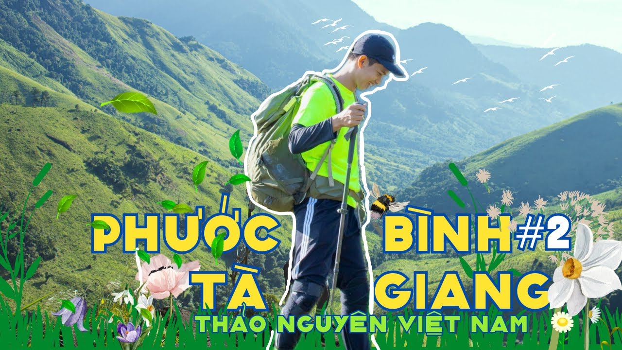 Review trekking Phước Bình - Tà Giang, chinh phục thảo nguyên, tắm suối Tà Giang #2 | Mr Dé Channel
