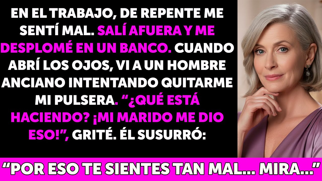 Me desmayé en el trabajo… y desperté con un desconocido sujetando mi muñeca