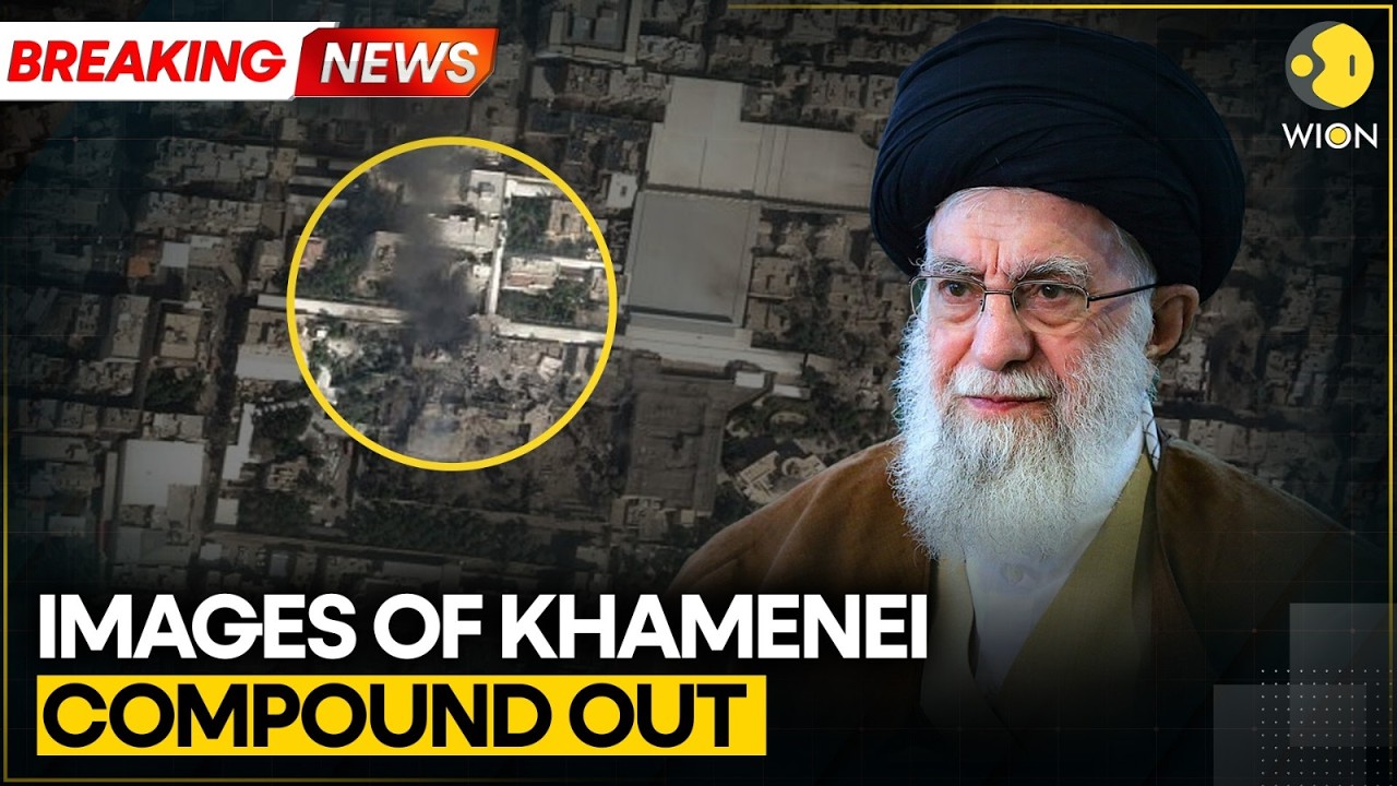 Israel Attacks Iran: Satellite Images Show Damage at Iran Supreme Leader’s Tehran Complex | Breaking