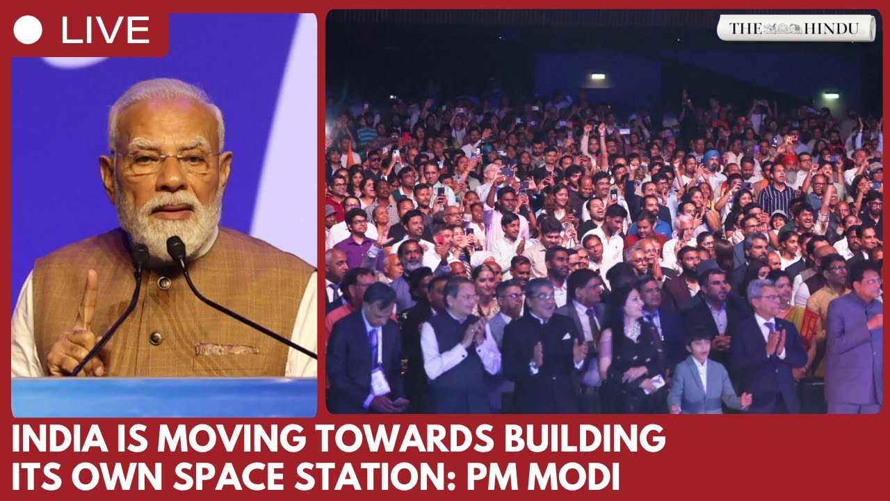 PM Modi highlights India&rsquo;s space station plans and Chandrayaan-3 success in Paris speech