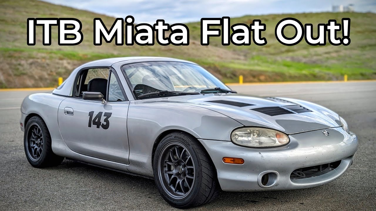 Обзор Mazda NB Miata Track 2000 года — сырые звуки ITB!