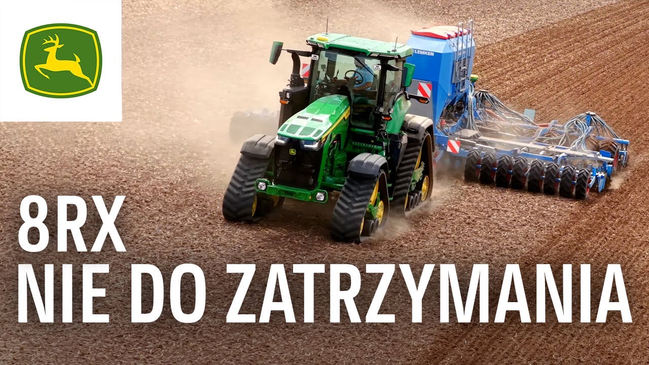 Poznaj serię 8RX: specjalista w zakresie ochrony gleby od John Deere