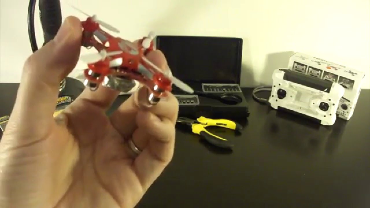 HOW-TO repair your mini quad copter - changing the motor, props, taking it apart