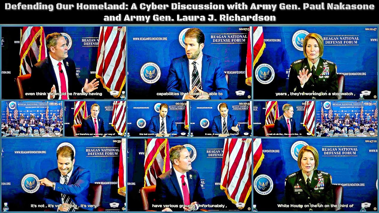 Securing Our Nation: Cyber Insights with Army Gen. Paul Nakasone and Army Gen. Laura J. Richardson