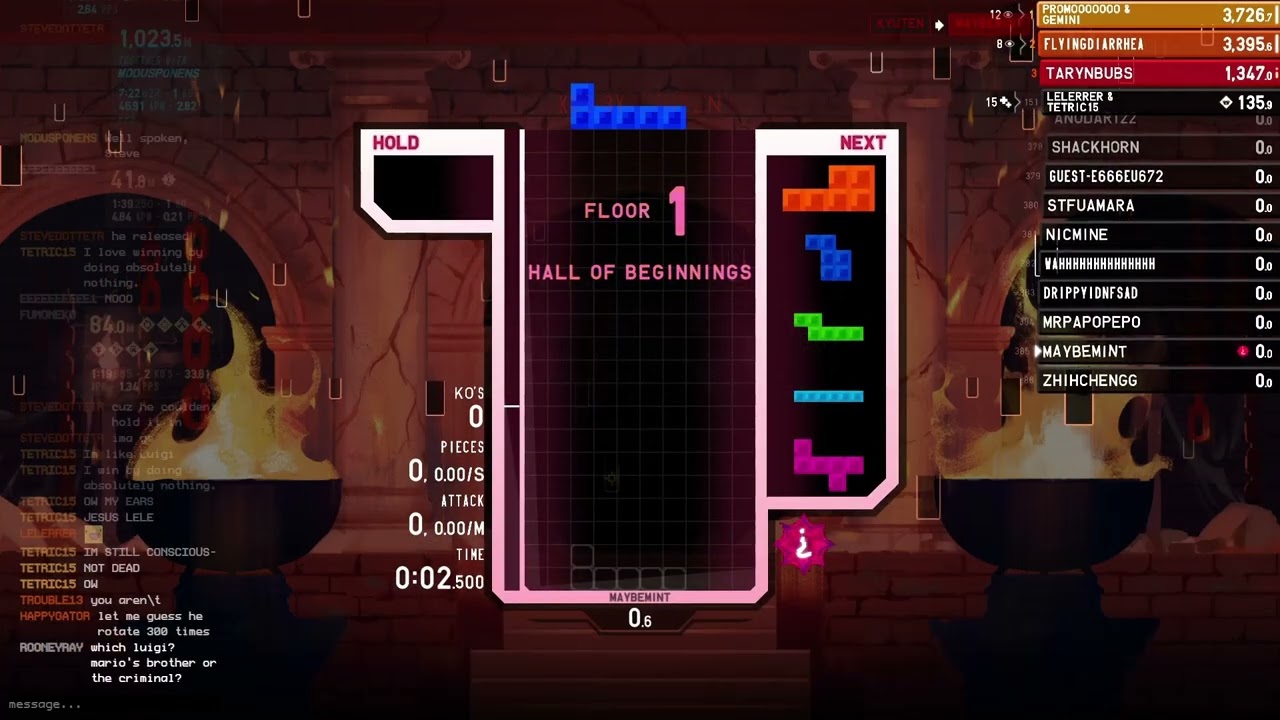 the fool's errand is the WORST. (TETR.IO)