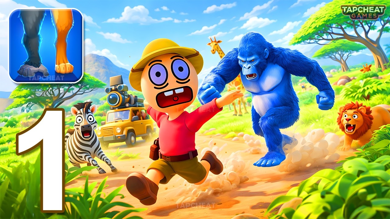 Animal Master: Hardcore Safari - Gameplay Walkthrough Part 1 - Crazy Animal Safari (Android, iOS)