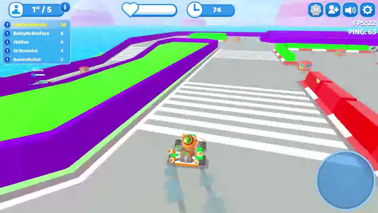 Smash Karts | Bots ONLY | Lob-grenukes ONLY | (33 ELIMS!) Gameplay