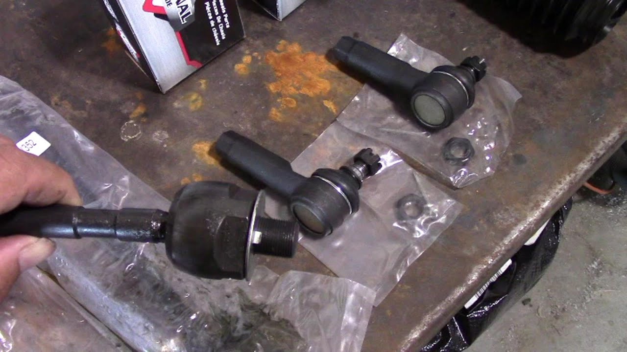 1995 Nissan Maxima, inner and outer tie rod replacement.