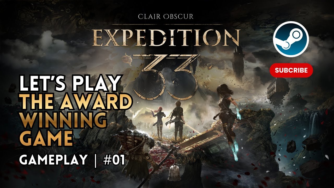 CLAIR OBSCURE Expedition 33 🔴LIVE #01 - Let's Play This Award Winning  Game !!