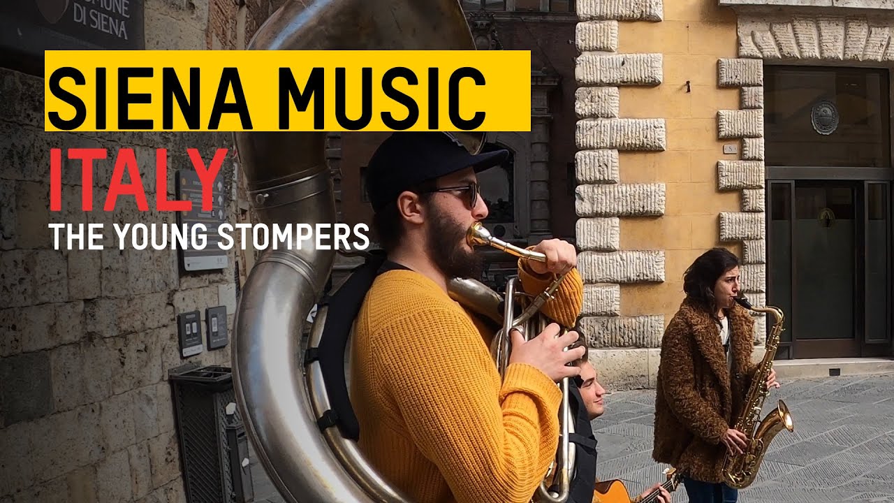 SIENA street MUSIC [ the young stompers ]