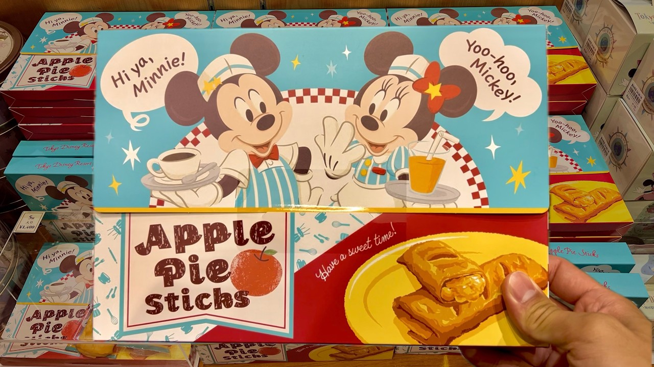 10 Cool Japanese Disney Souvenir 🏰🧁 Tokyo Disneyland