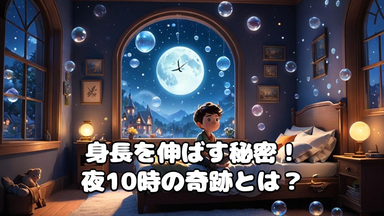 身長を伸ばすにはどうしたらいいの？成長のひみつ！