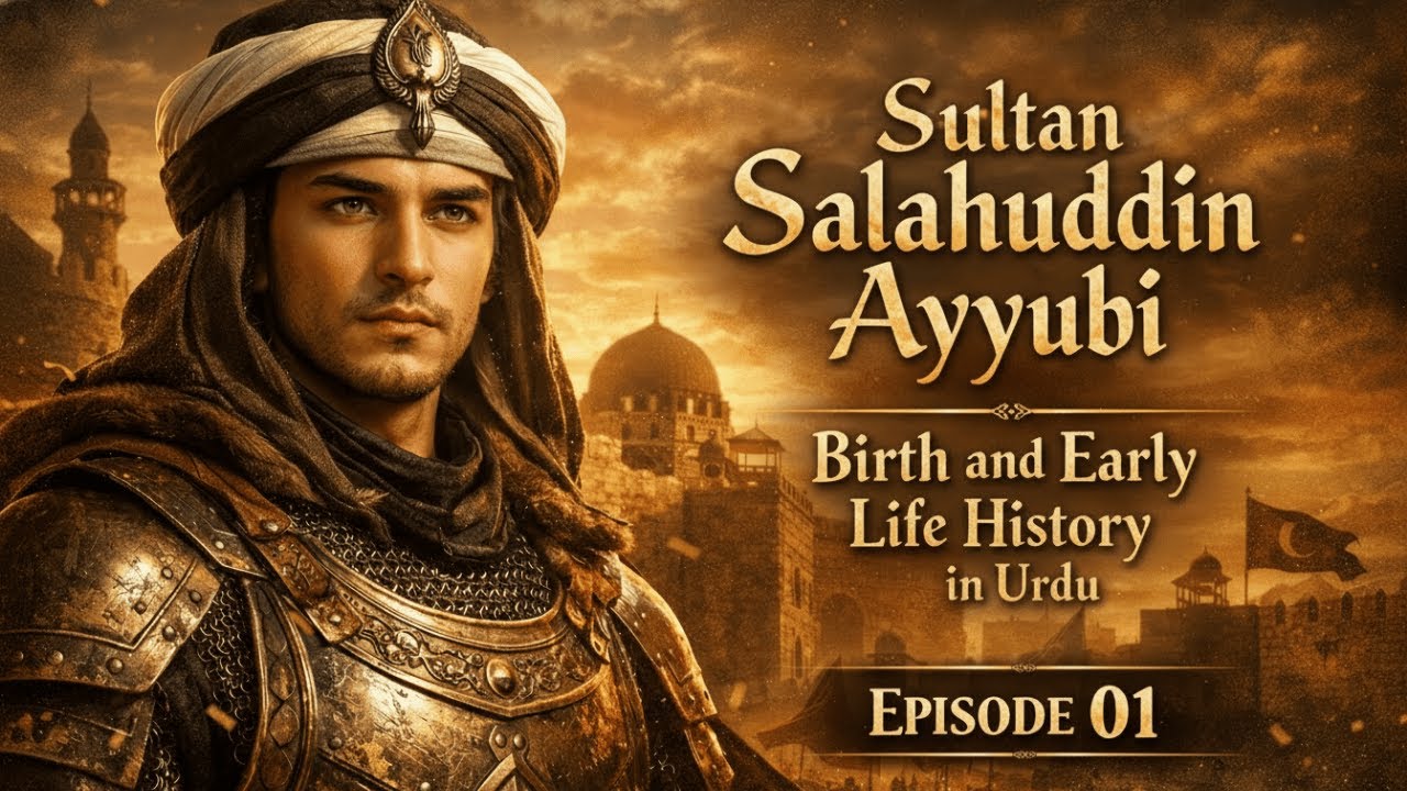 Sultan Salahuddin Ayyubi Series | Episode 01 | Birth & Early Life History in Urdu | Maazi Talks