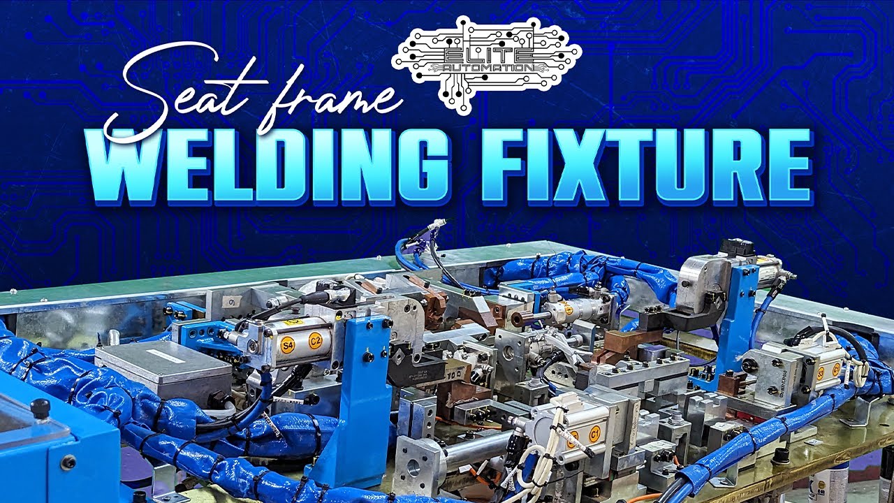 Seat Frame Welding Cell Fixture | Robotic Welding Automation