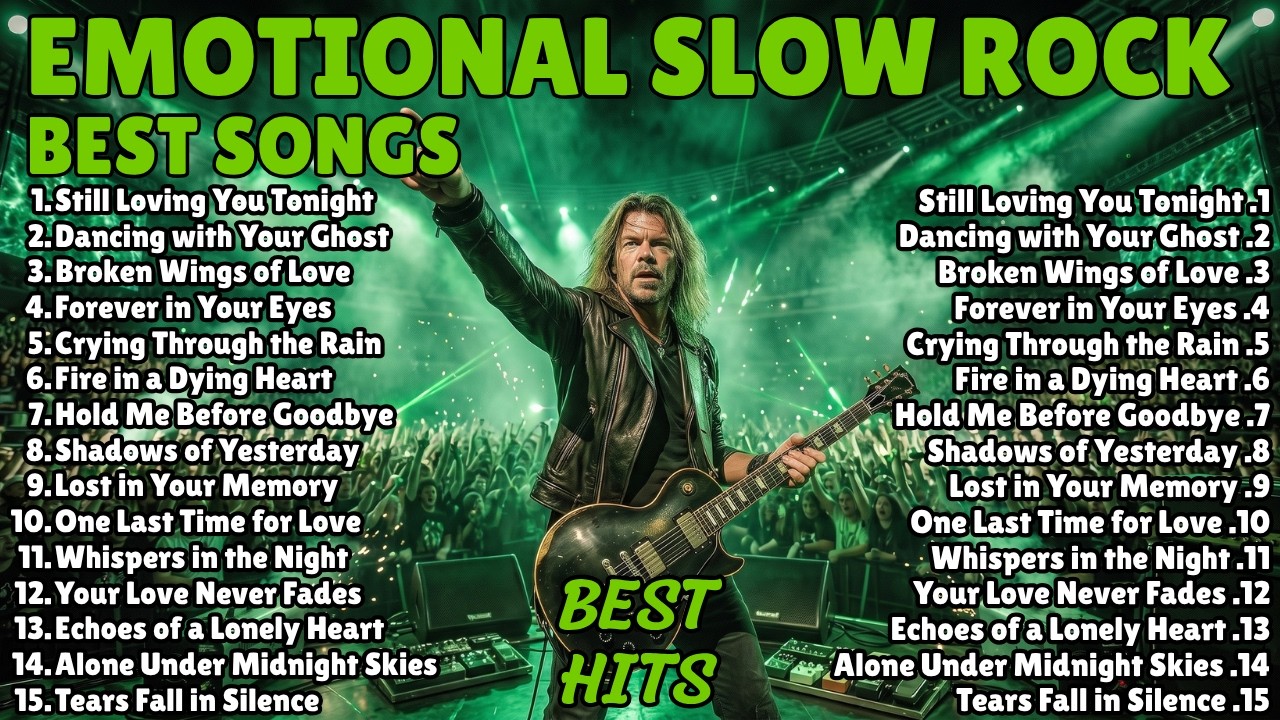 EMOTIONAL SLOW ROCK HITS 🎸 SONGS THAT MAKE YOU MISS SOMEONE | VOL.206