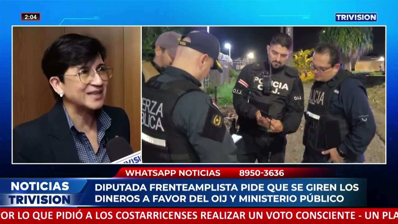 Rocío Alfaro habla de la consulta a la Sala Cuarta, sobre el proyecto de ley en contra del sicariato