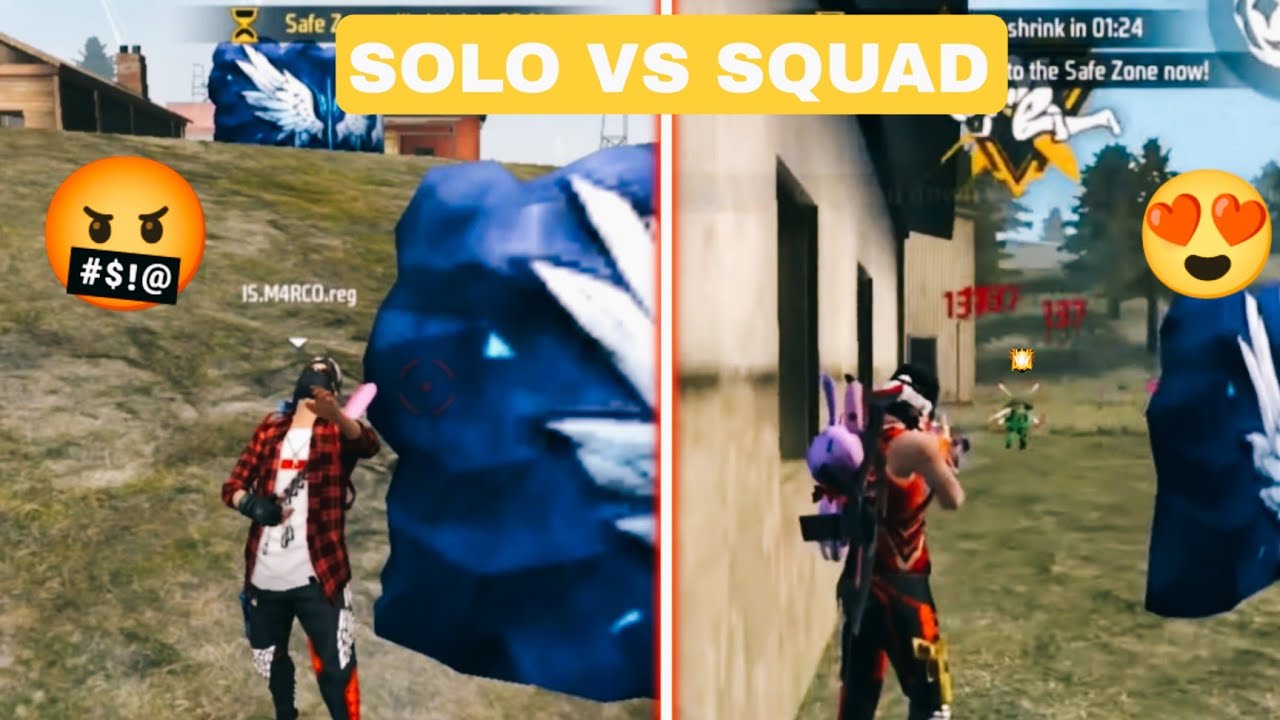 SOLO VS SQUAD RENK MOD 🤬😡
