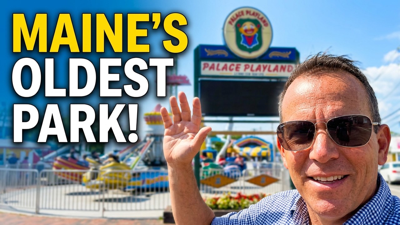 Palace Playland in Old Orchard Beach Maine 2025