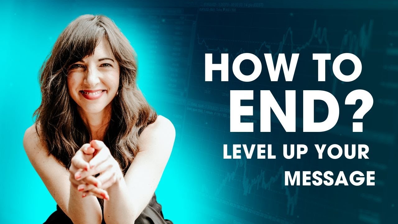 How to end your presentation /speech /podcast/ video? Tip #9