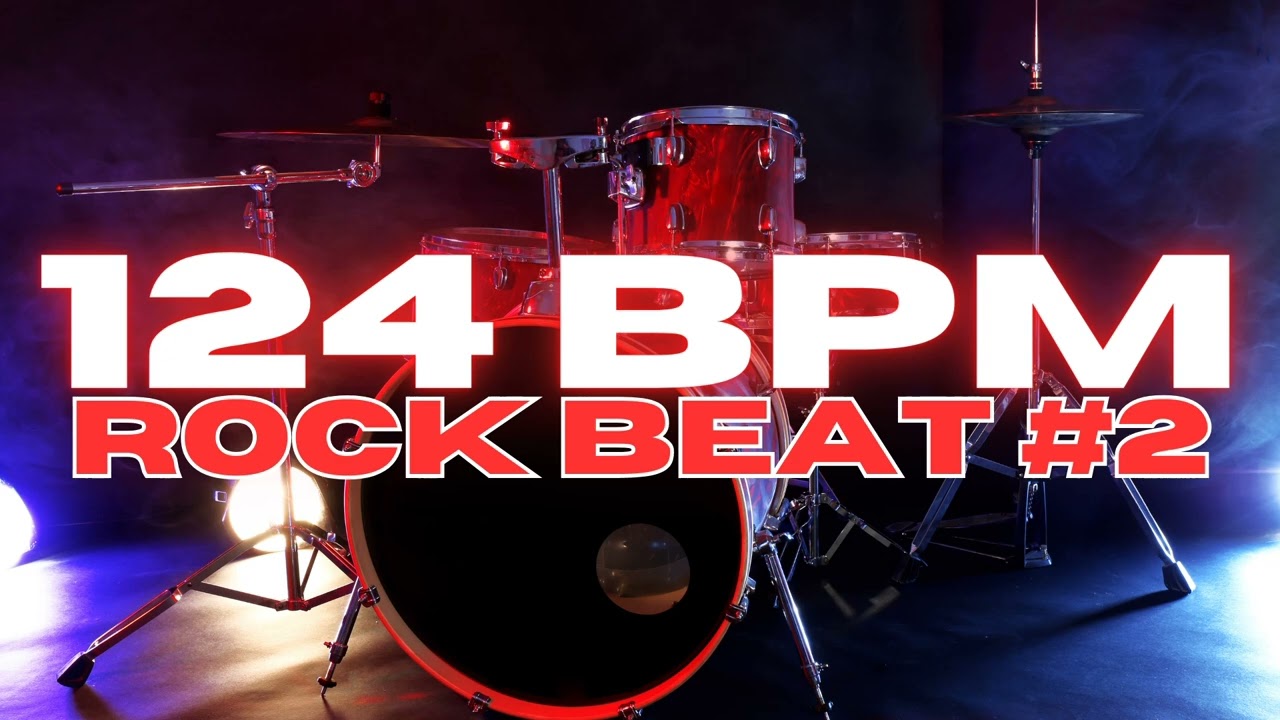 124 BPM - Rock Drum Beat - Loop 2