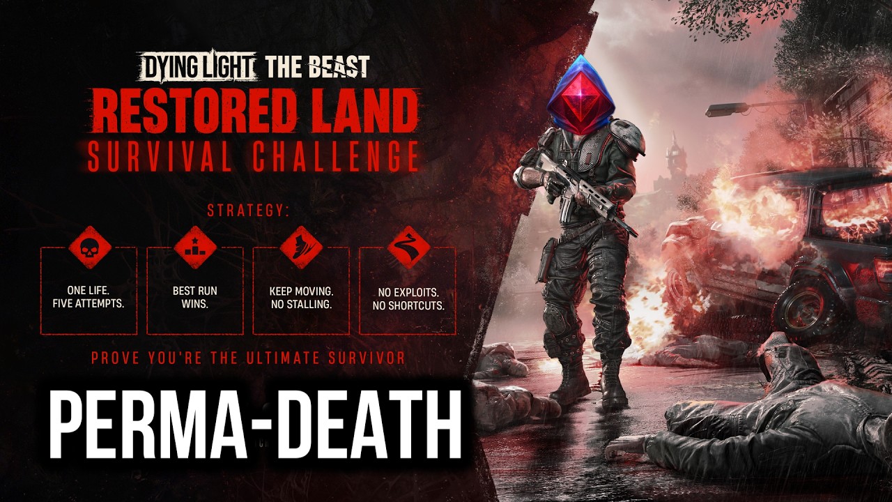 PermaDeath Attemp!!!, Dying Light The Beast Restored Land Attempt 1
