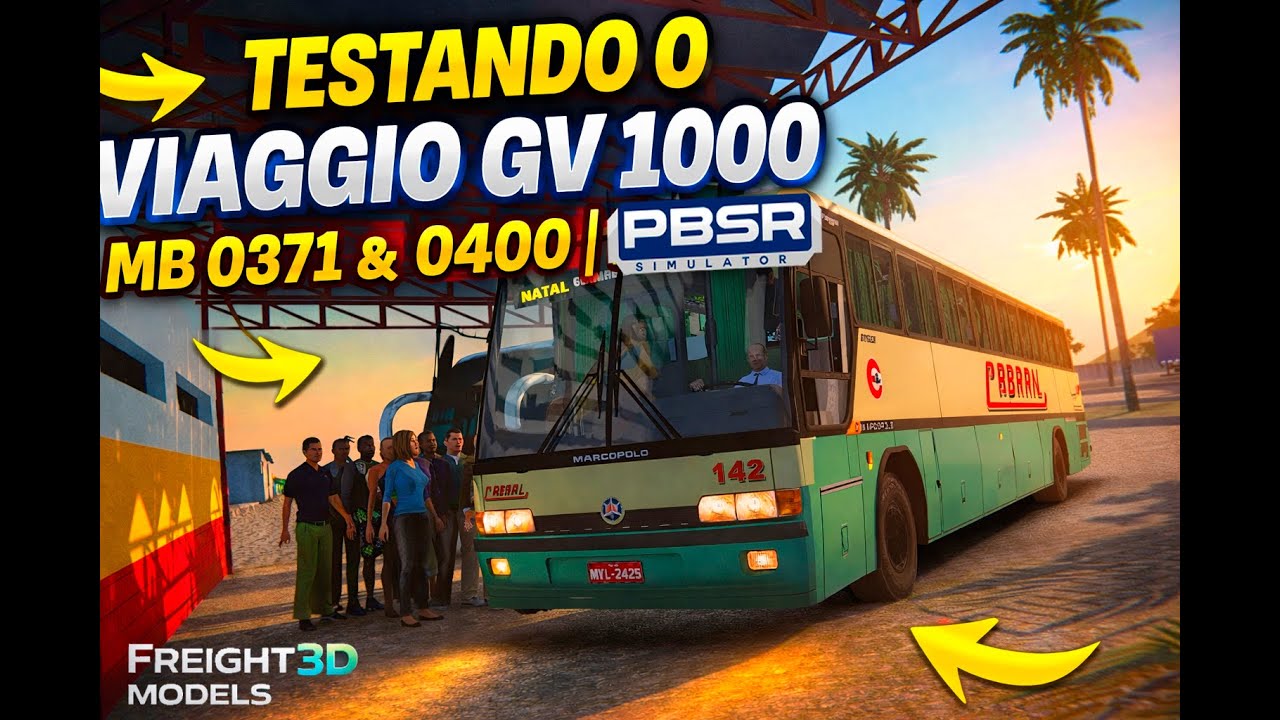 🔴LANÇAMENTO | VIAGGIO GV 1000 MB O371 & O400 (FASE 2) – PROTON BUS SIMULATOR