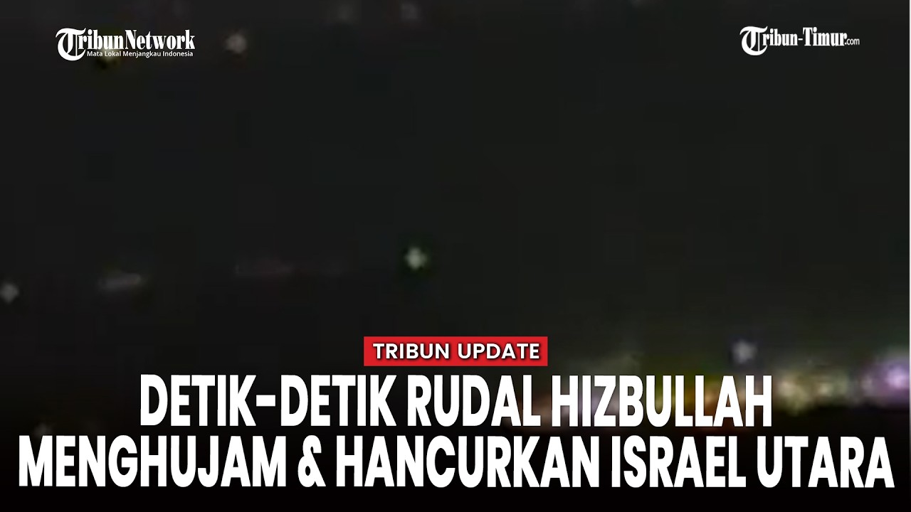 Langit Israel Utara Kembali Dihujani Rudal Hizbullah