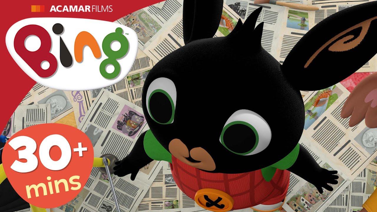Mural, Hiding & MORE | 5 x EPISODES | Bing Bunny USA 🇺🇸